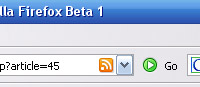 Live Bookmark RSS Symbol