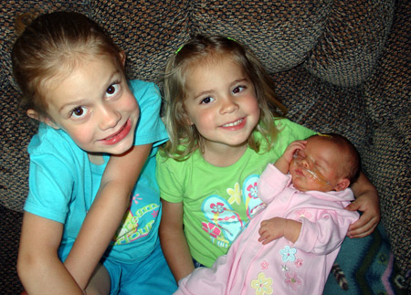 Hanging with my sisters