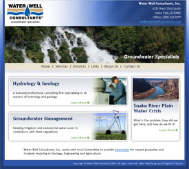 Waterwell Consultants :: Hydrologist Idaho Falls :: http://www.waterwellconsultants.com