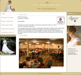East Idaho Weddings :: Online Wedding Planner :: http://www.eastidahoweddings.com/