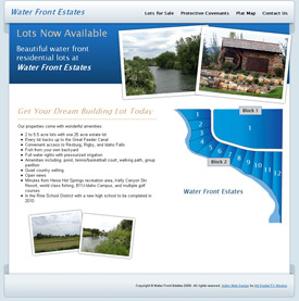Water Front Estates :: River Front Properties :: http://www.waterfrontestatesidaho.com